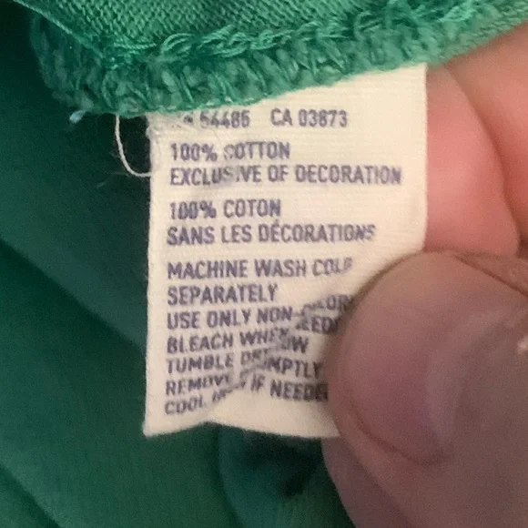 🦅AMERICAN EAGLE🦅 SS All Cotton 2 Button Polo - Picture 4 of 7